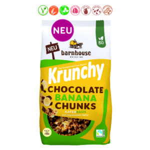 MUESLI KRUNCHY CHOCOLATE PLÁTANO - 450 GR