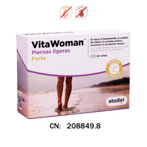 VITAWOMAN PIERNAS LIGERAS FORTE - 60 COMPRIMIDOS