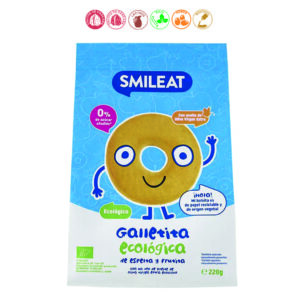 GALLETITAS INFANTILES DE ESPELTA MANZANA - 220GR.