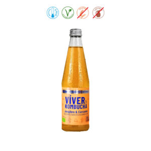 VIVER KOMBUCHA CURCUMA JENGIBRE - 330ML.