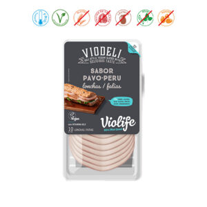 LONCHAS VEGANAS VIODELI SABOR PAVO - 100GR.