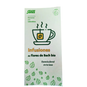 FOLLETO TRIPTICO "INFUSIONES FLORES BACH"