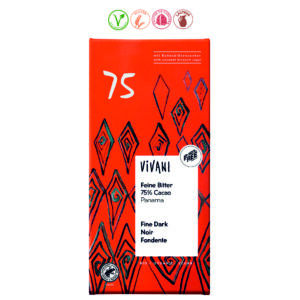 TABLETA CHOCOLATE NEGRO PANAMA 75% AZUCAR DE COCO