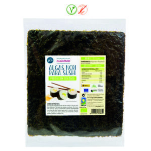 ALGA NORI PARA SUSHI 10 HOJAS BIO - 25GR.