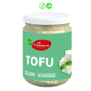 TOFU NATURAL EN COSERVA CRISTAL - 500GR.