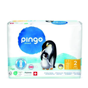 PAÑALES ECOLOGICOS TALLA 2 (3-6 KG) - 42 UDS.