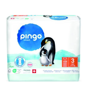 PAÑALES ECOLOGICOS TALLA 3 (4-9 KG) - 44 UDS