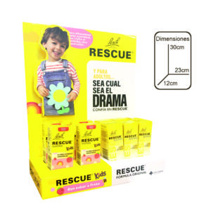 EXP. BACH RESCUE KIDS Y GOTERO 10ML - 1 EXP
