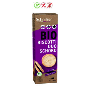 GALLETAS RELLENAS DUO CHOCOLATE SIN GLUTEN - 130GR.