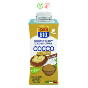 CREMA PARA COCINAR DE COCO CURRY - 200ML.